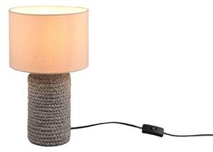 Lampada tavolo da Interno E27 in Ceramica Marrone