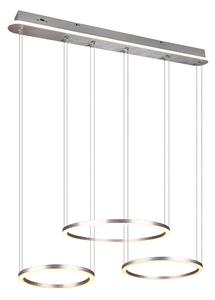 Lampada a Sospensione da Interno a LED in Metallo Nickel Opaco