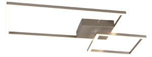 Plafoniera da Interno a LED in Metallo Nickel Opaco