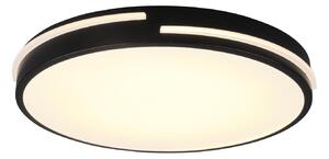 Plafoniera da Interno a LED in Metallo Nero Opaco