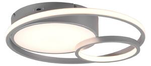 Plafoniera da Interno a LED in Metallo Titanio
