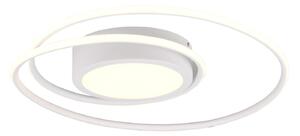 Plafoniera da Interno a LED in Metallo Bianco Opaco