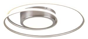 Plafoniera da Interno a LED in Metallo Nickel Opaco