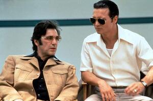 Fotografia artistica Al Pacino And Johnny Depp Donnie Brasco 1997 Directed By Mike Newell, (40 x 26.7 cm)