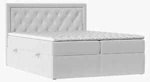 Letto boxspring in velluto fatto a mano con contenitore Maestro, H3
