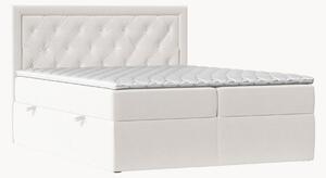 Letto boxspring in velluto fatto a mano con contenitore Maestro, H2