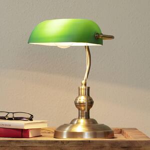 Lindby Milenka - lampada da scrivania con diffusore verde