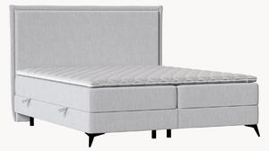 Letto boxspring fatto a mano con contenitore Musk, H2