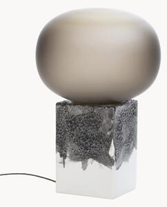 Lampada da tavolo a LED in vetro soffiato Magma One