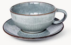 Tazza con piattino fatti a mano Nordic Sea