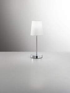 Lampada da tavolo adam 6506 b bianco