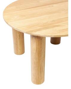 Tavolo rotondo in legno di quercia Ohana, Ø 120 cm