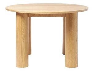 Tavolo da pranzo rotondo in legno di quercia Ohana, Ø 120 cm