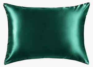 Federa in raso di seta Emerald Green
