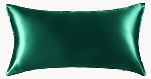 Federa in raso di seta Emerald Green