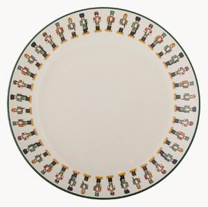 Set di 2 piatti fondi dipinti a mano Jolly