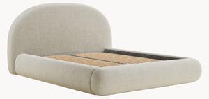 Letto imbottito in ciniglia fatto a mano con contenitore Maumere