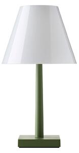 Lampade da tavolo Rotaliana, Dina+, dimmerabile, Verde, Soggiorno, Metallo, Design