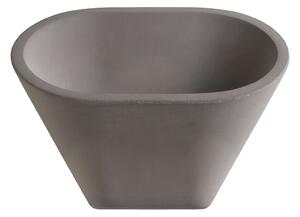 Applique da parete Foscarini, Aplomb R7s, dimmerabile, Grigio, Soggiorno, Cemento, Design