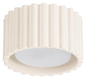Plafoniera SOLLUX LIGHTING, RIBLA, dimmerabile, Beige, Soggiorno, Alluminio