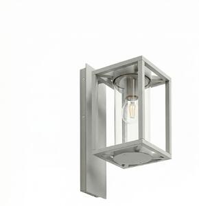 Lampade da esterno Lucande, Ferda, dimmerabile, Grigio, Terrazza, Alluminio, Moderno