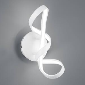 Reality Leuchten Applique LED Perugia con switch-dimmer, bianco