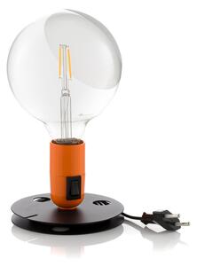 Lampade da tavolo FLOS, Lampadina, Arancione, Soggiorno, Metallo, Design