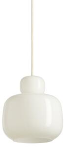 Lampada a sospensione Woud, Stone, dimmerabile, Bianco, Cucina, Vetro, Design
