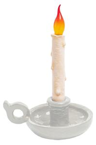 Lampade da tavolo SELETTI, Grimm Bugia, dimmerabile, Bianco, Soggiorno, Plastica, Design