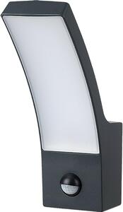 Rabalux 7505 Palanga lampada da parete per esterni, 12W, 3000K, 800lm, alluminio, bianco antracite, bianco caldo, IP44, 24cm