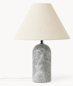 Lampada da tavolo con base in marmo Gia