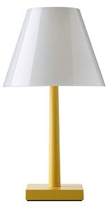 Lampade da tavolo Rotaliana, Dina+, dimmerabile, Giallo, Soggiorno, Metallo, Design