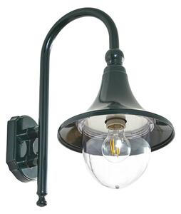 Lampade da esterno Lindby, Daphne, dimmerabile, Verde, Balcone, Alluminio, Antico