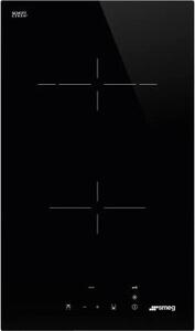 Smeg Piano Cottura Ceramico 2 Fuochi 30 cm Piano in Vetro-Ceramica colore Nero - SE232TD1