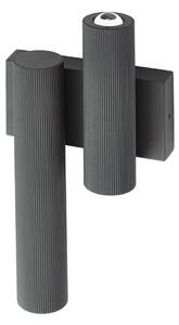 Lampade da esterno Lucande, Torvian, Nero, Terrazza, Metallo, Moderno