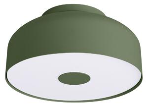 Plafoniera SOLLUX LIGHTING, CLARO, dimmerabile, Verde, Soggiorno, Metallo