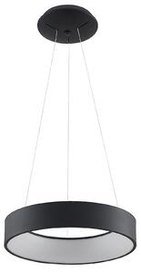 Lampada a sospensione Arcchio, Aleksi, dimmerabile, Nero, Cucina, Metallo, Moderno