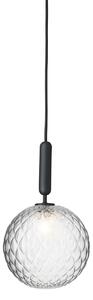 Lampada a sospensione Nuura Aps, Miira 1 Large, dimmerabile, Trasparente, Soggiorno, Vetro, Design