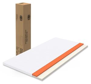 Materassi 180x200 cm, livello di comfort H3, realizzati con uno strato di schiuma di 5 cm di altezza, composto al 100% da schiuma. ÖKO-TEX Standard 100. Copertura lavabile con cerniera