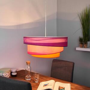 Lindby Melia - lampada a sospensione dai colori vivaci