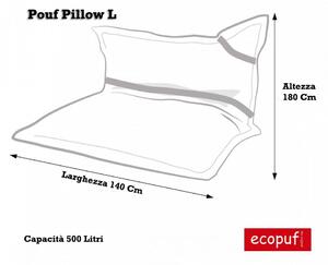 Cover pouf cuscino l poliestere 140x180 cm