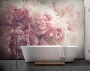Carta da parati Peonie delicate, Carta da parati Floreale, u44746 : Uwalls.it