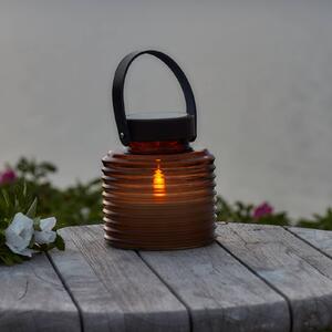 Sirius Lampada solare Aston Jar, Crema / Ambra, Vetro, Lampada solare