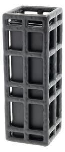 Vaso nero in poliresina fatto a mano (altezza totale 30 cm) Lyst – Villa Collection