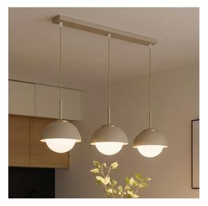 Brilagi - Lampadario a sospensione con cavo COSMO 3xE27/60W/230V beige/oro