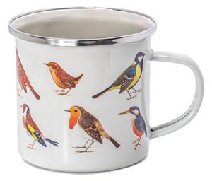 Tazza bianca e marrone 310 ml Vintage Birds – Sass & Belle