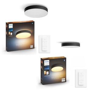 Philips - KIT 1x lampada LED dimmerabile Hue ENRAVE 33,5W/230V + 1x lampada LED dimmerabile 9,6W + telecomando