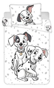 Set copripiumino e federa da bambini bianco in cotone per culla 100x135 cm 101 Dalmatians – Jerry Fabrics