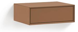 Comodino color mattone da parete Platt – Teulat