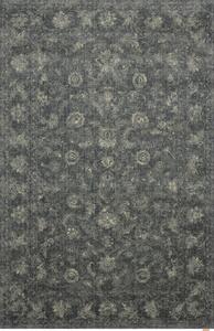 Tappeto in lana grigio 200x300 cm Calisia Vintage Flora - Agnella
